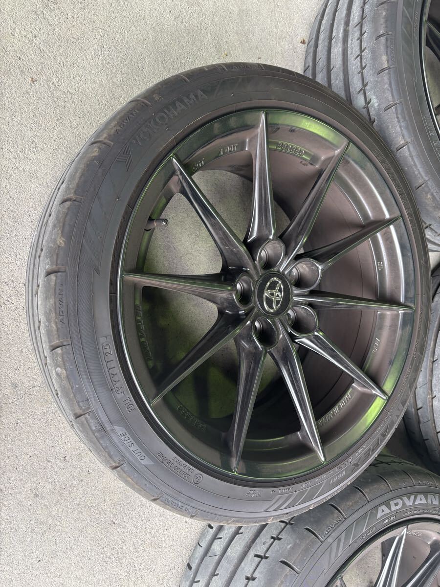 GRカローラ純正BBSホイール【18×8.5J+30】＆ADVAN APEX【235/40/R18