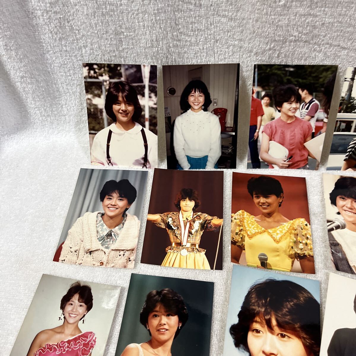 小泉今日子 キョンキョン 直筆サイン 生写真 ブロマイド 昭和レトロ