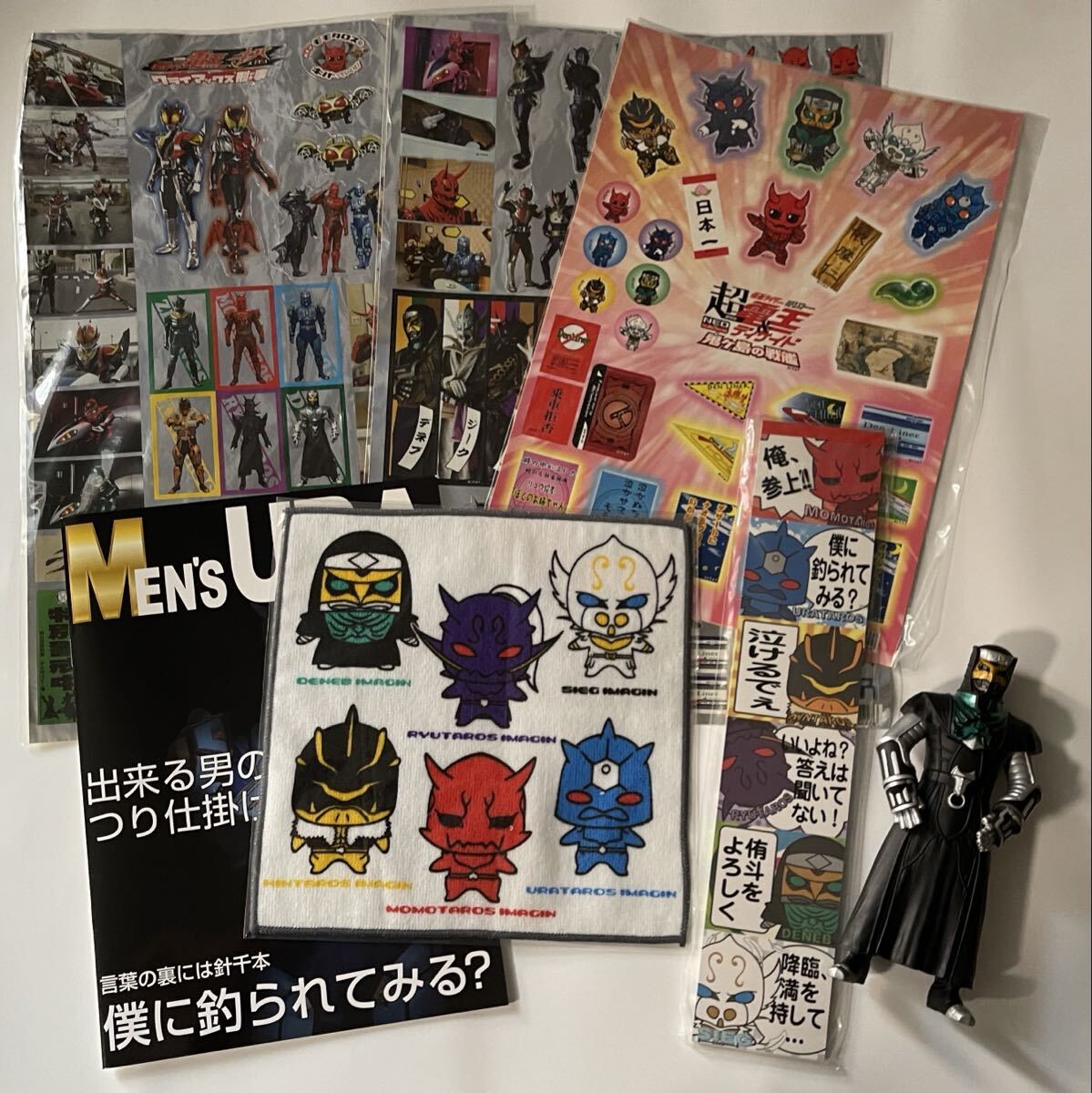仮面ライダー電王 グッズ 映画パンフ クリアファイル 下敷き シール