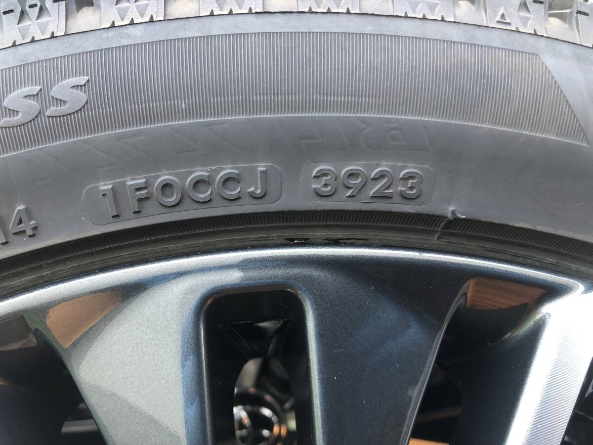 トヨタ純正 60プリウス ホイール スタッドレスタイヤ ブリジストン