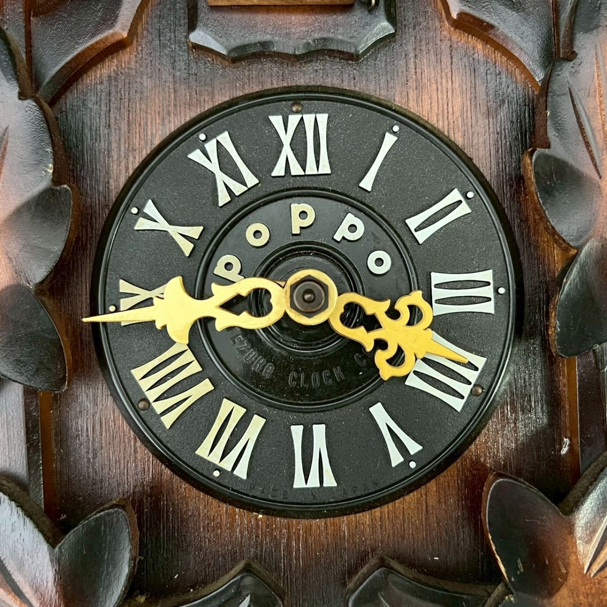 BDg242D 100 TEZUKA CLOCK poppo #109 手塚時計 ポッポ 鳩時計 分銅式