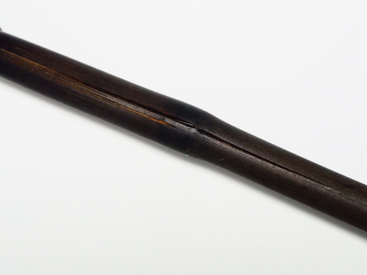治】時代喫煙具 一朱銀煙管☆重さ 22g (検索:キセル パイプ 喫煙具 莨