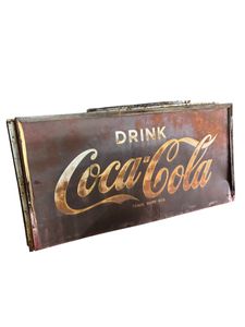 コカコーラ 看板 レトロのYahoo!オークション(旧ヤフオク!)の相場