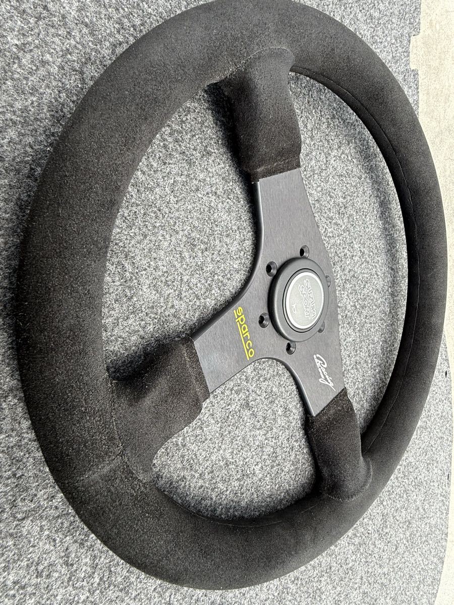 美品 スズキスポーツ ステアリングホイール TYPE-B350 アルトワークス