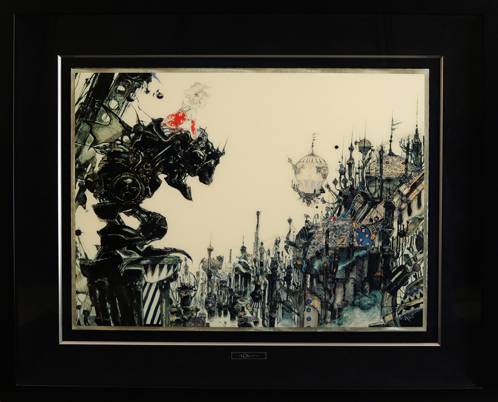 ◇天野喜孝◇街(エポキシ)◇版画◇シルクスクリーン◇限定250部