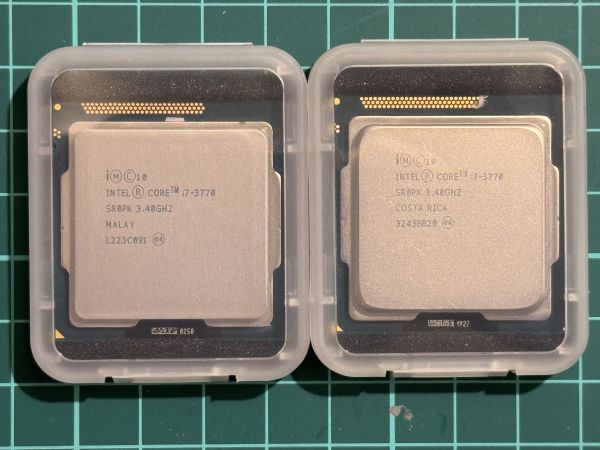 intel I7-3770の値段と価格推移は？｜56件の売買データからintel I7