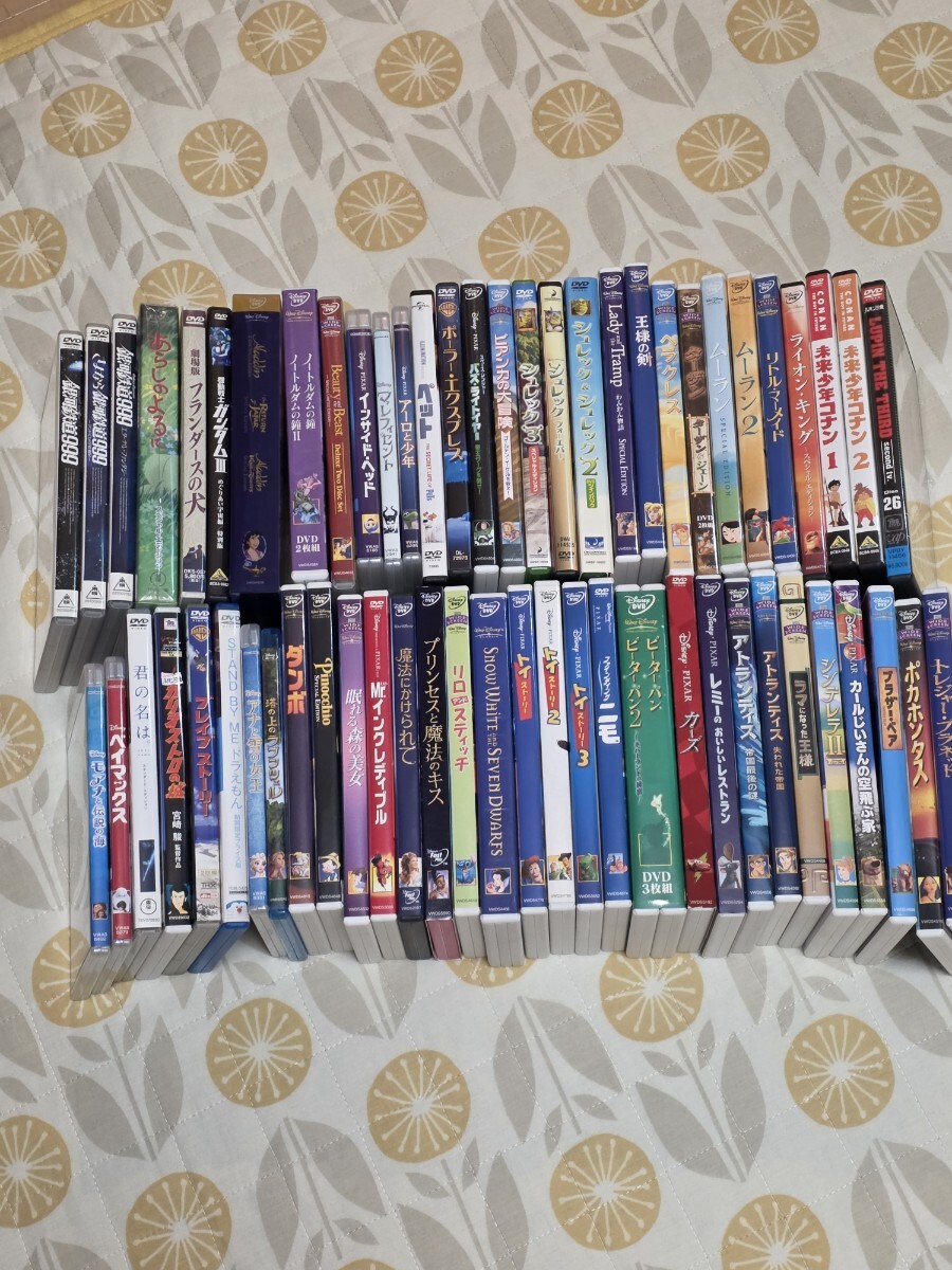 DVD BluRay ディズニー ジブリ アニメ 映画 まとめ売り 50本以上セット