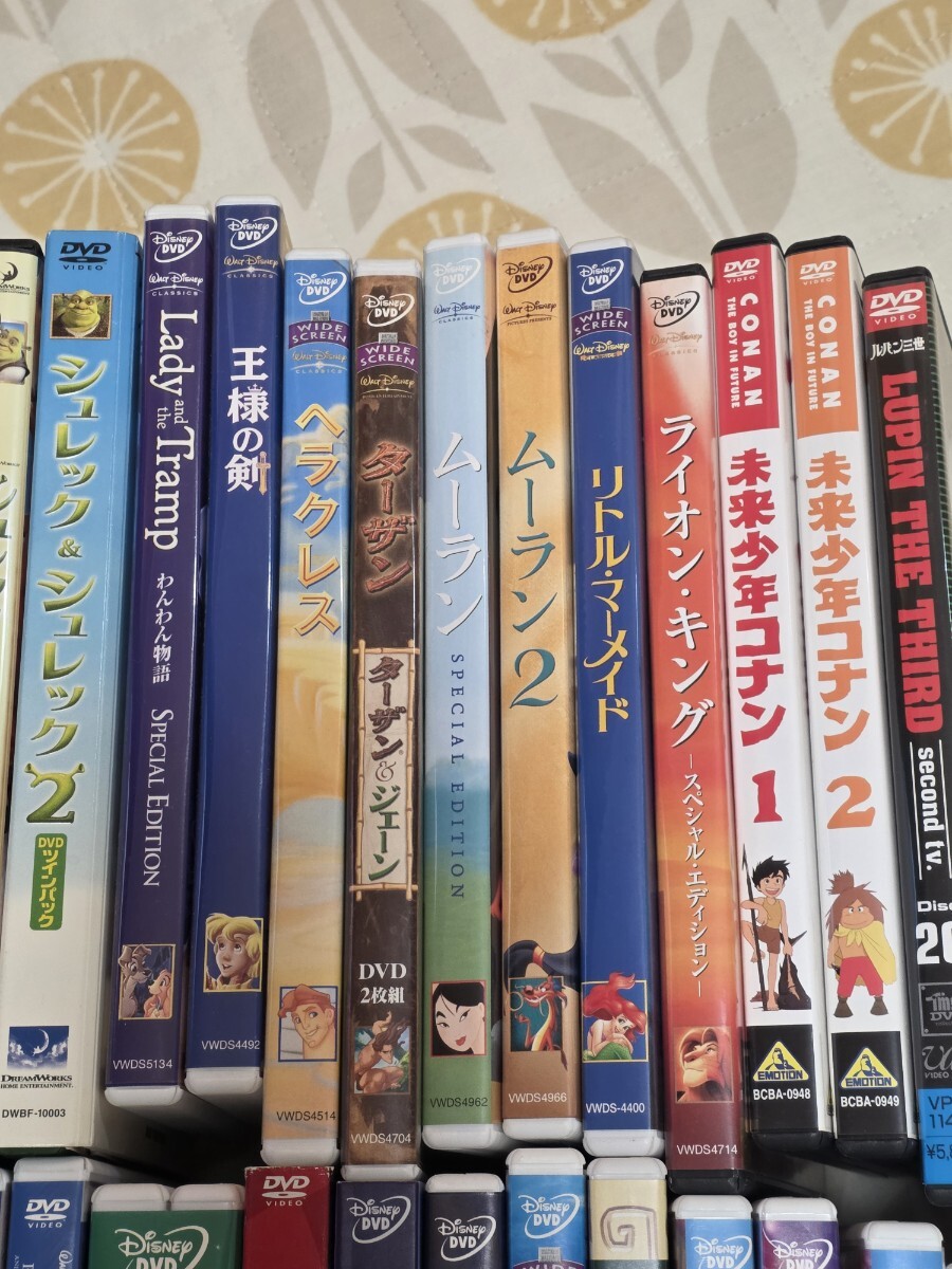 DVD BluRay ディズニー ジブリ アニメ 映画 まとめ売り 50本以上セット