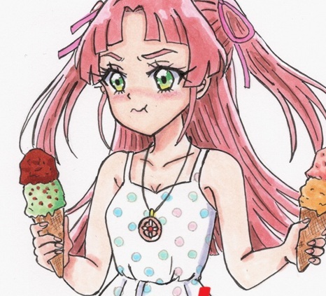 ◎同人手描きイラスト ☆『名探偵プリキュア！』☆小林みくる