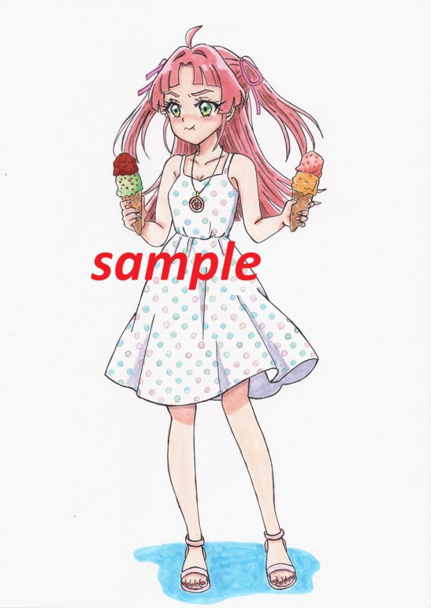 ◎同人手描きイラスト ☆『名探偵プリキュア！』☆小林みくる