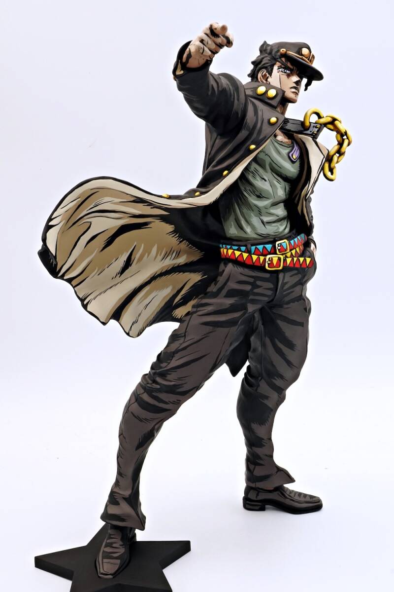 ジョジョの奇妙な冒険 空条承太郎 フルリペイント フィギュア 二次元