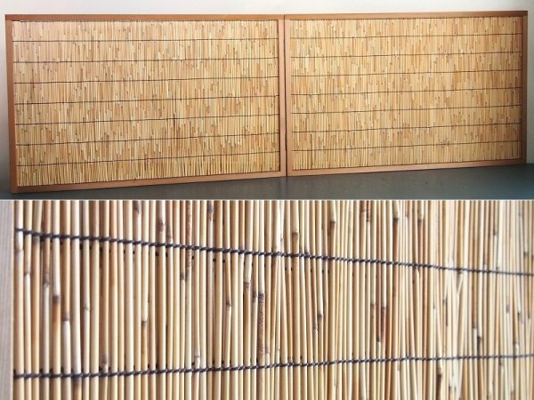 葦張の風炉先屏風 茶道具 夏用 屏風 間仕切り 衝立 パーテーション 竹