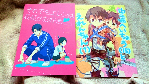 進撃の巨人 同人誌 リヴァイ エレン エレン幼児化二冊セット 少年 売買されたオークション情報 Yahooの商品情報をアーカイブ公開 オークファン Aucfan Com