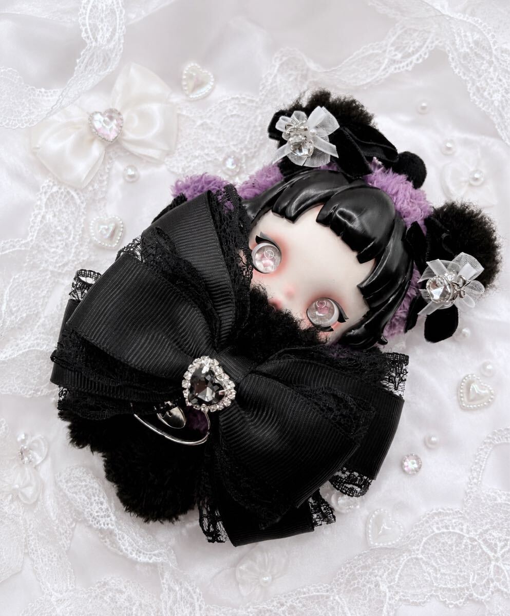 スカルパンダ カスタム ゴスロリ風 黒 SKULLPANDA(本体)｜売買された