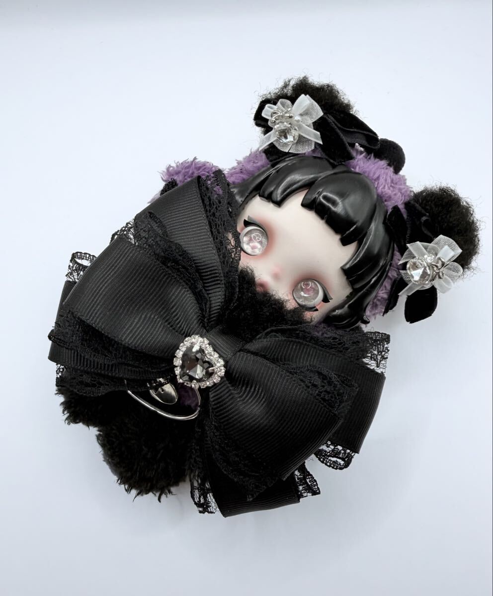 スカルパンダ カスタム ゴスロリ風 黒 SKULLPANDA(本体)｜売買された
