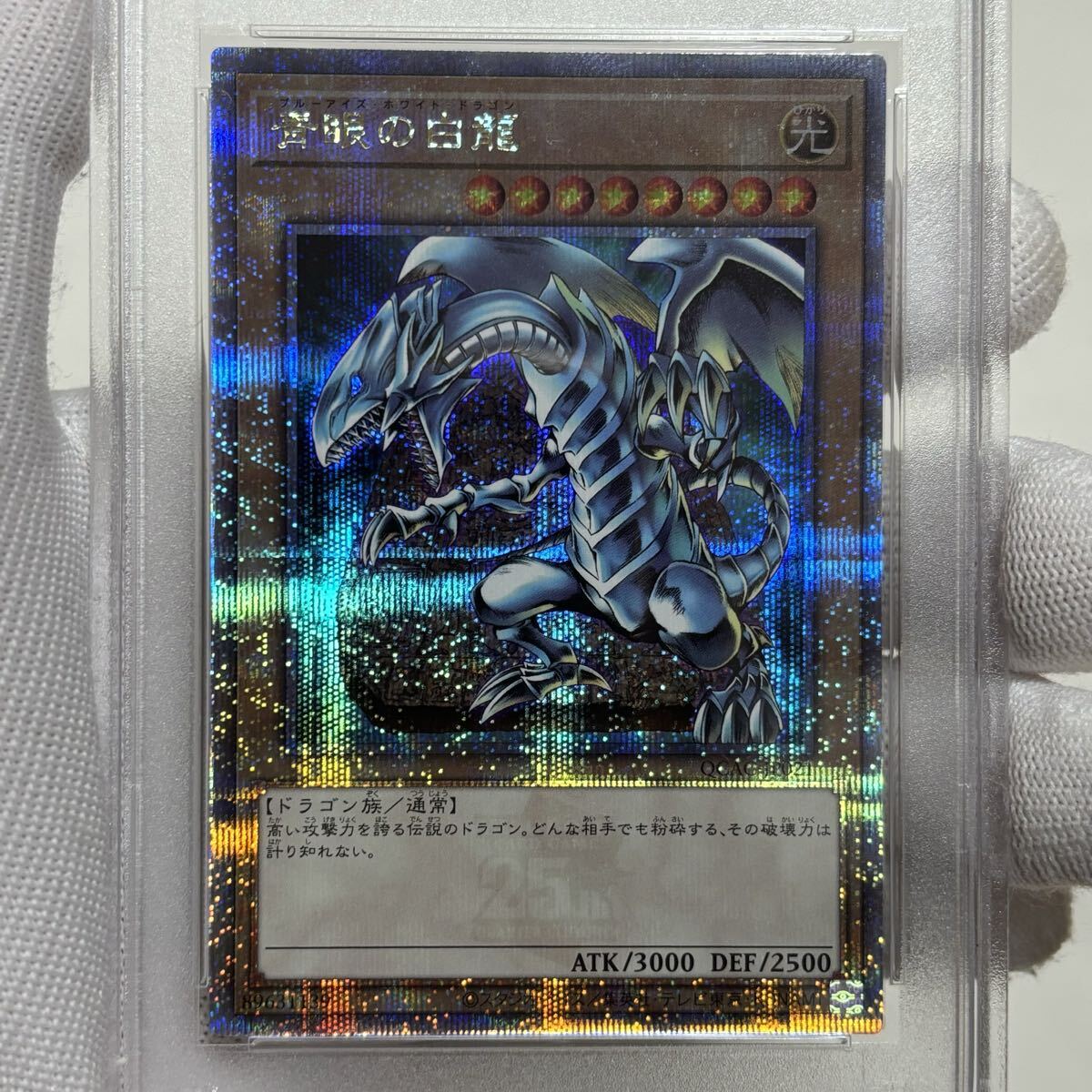 1円スタート PSA10 遊戯王 青眼の白龍 jp021 25thシークレットレア