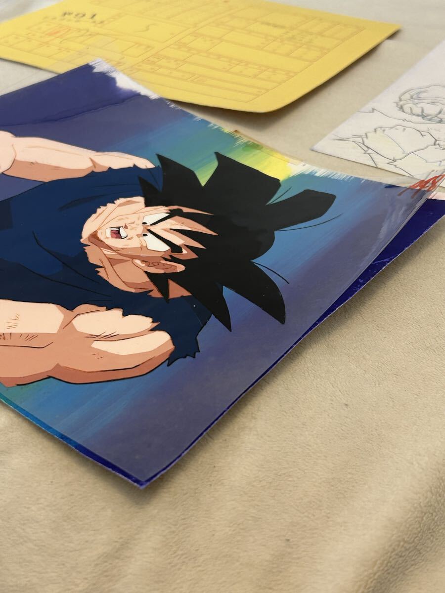 ドラゴンボールZ セル画 鳥山明 孫悟空 原画Dragon BALL 作画記録 No