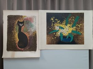 中村直人『髪を梳く図(裸婦)』F15 原画 ガッシュ 作家直筆サイン入り 額装