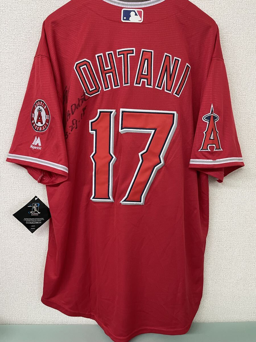 1円～超レア！大谷翔平 直筆サインユニフォーム MLB DEBUT 3.29.18