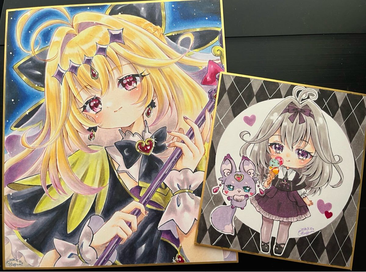 ◇◇同人手描きイラスト原画◇◇【名探偵プリキュア/キュアアルカナ