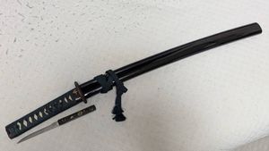 時代武具 脇差 無銘 43.8cm 直刃 肌物 美刃紋 白鞘 刀剣 武具[5469ww] 刀 無銘 室町末期