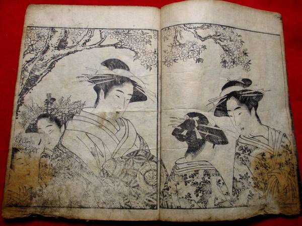 s和本 艶本 勝川春章 会本色好乃人式3冊 浮世絵春画古書(和書)｜売買