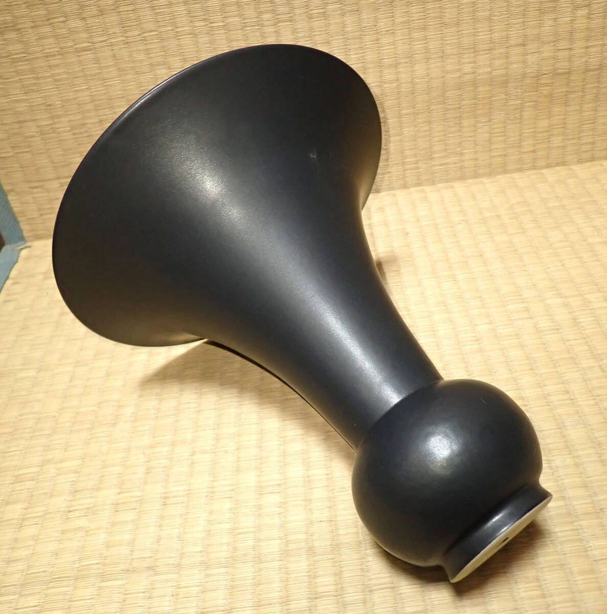 いけばな 池坊 立花入門カリキュラム 指定花器 専用剣山付き】陶器製