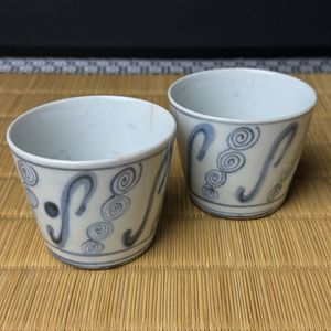 【只今お値下げ中】古伊万里　蕎麦猪口　梅と千鳥 柿右衛門 古伊万里 蕎麦猪口のYahoo!オークション(旧ヤフオク!)の相場・価格を