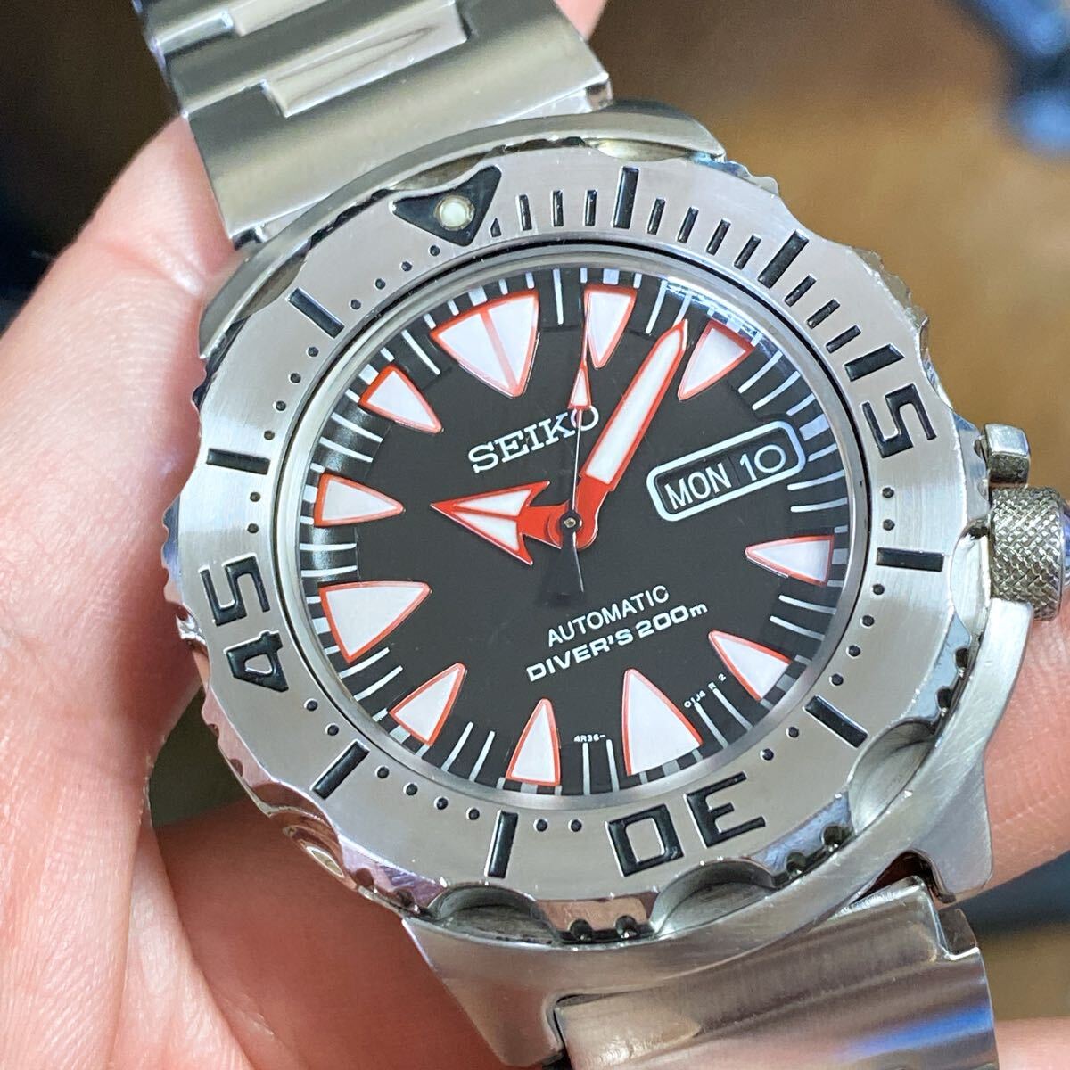 完売品)SEIKO セイコー 腕時計 メカニカル 4R36 自動巻 セイコー 5 