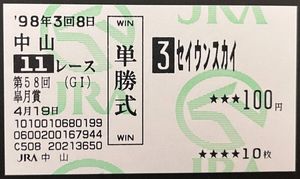 単勝馬券の値段と価格推移は？｜724件の売買データから単勝馬券の価値