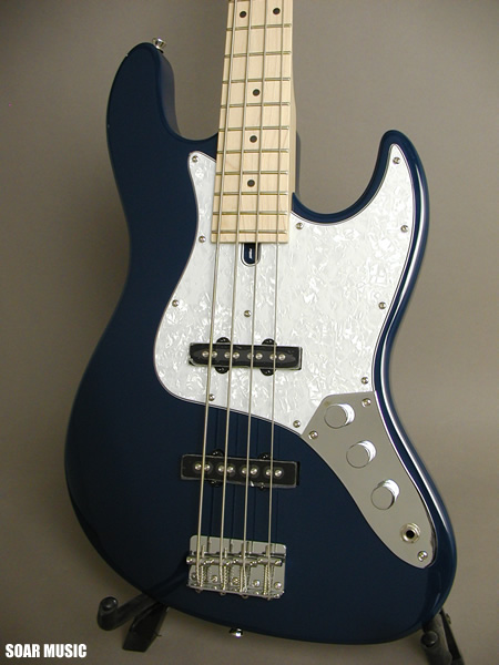 WJB-330M MAB エレキベース Bacchus バッカス ジャズベース 青(エレキ 
