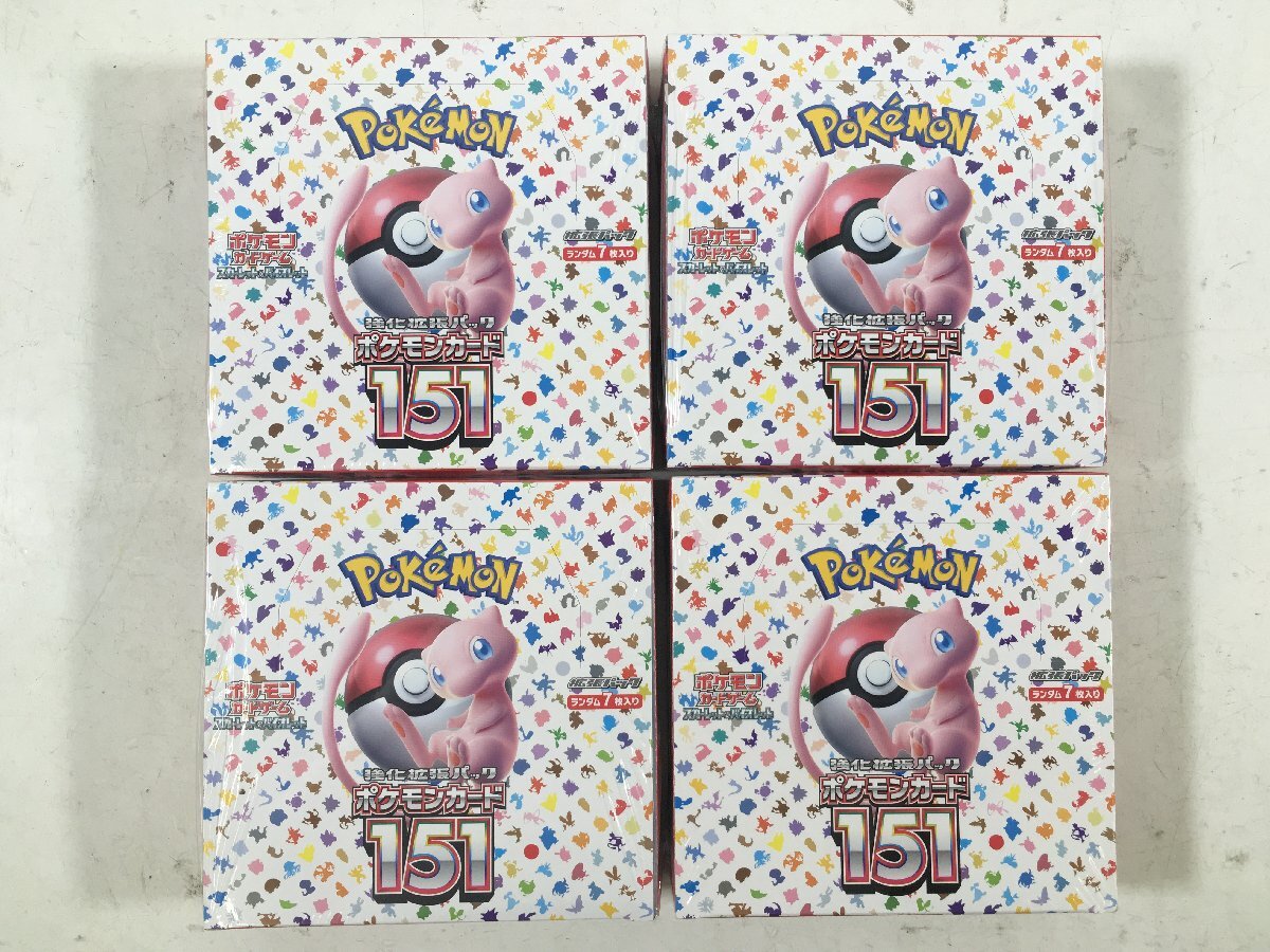 ポケモンカード151BOXの値段と価格推移は？｜23件の売買データから