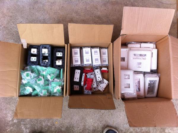 神保　配線器具　LAN　TEL　コンセント　スイッチ　プレート_1