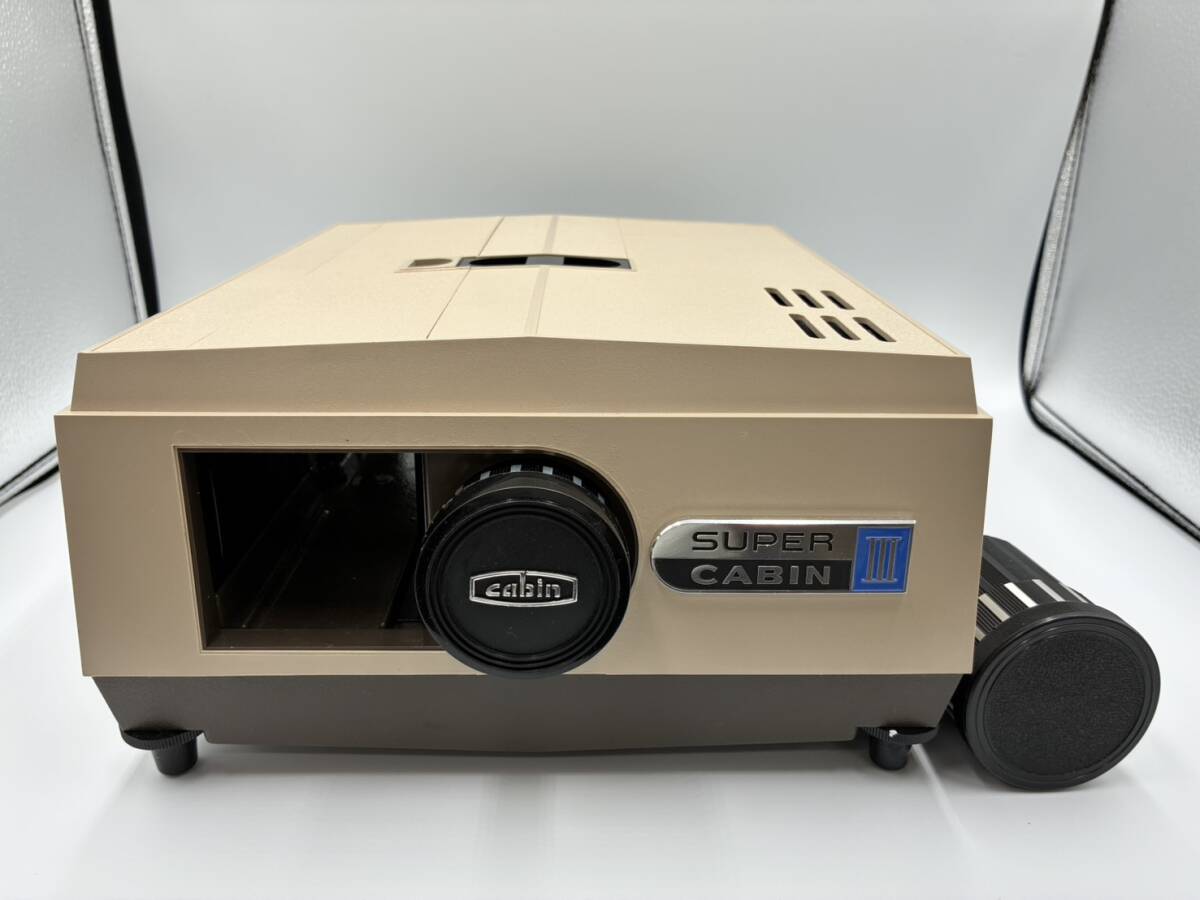 昭和レトロ  CABIN スライド映写機 幻灯機 元箱付 動作品 キャビン工業 プロジェクターの値段と価格推移は？｜6件の売買データ