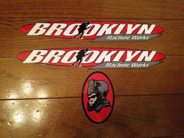 brooklyn Machine Works ape エイプ ブルックリン ステッカー(ア 