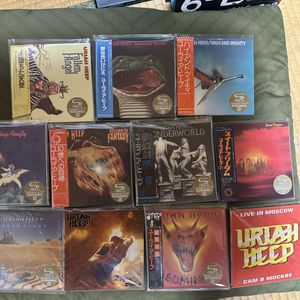 303位 URIAH HEEP ユーライア・ヒープ 紙ジャケット SHM-CDを含む12枚セット