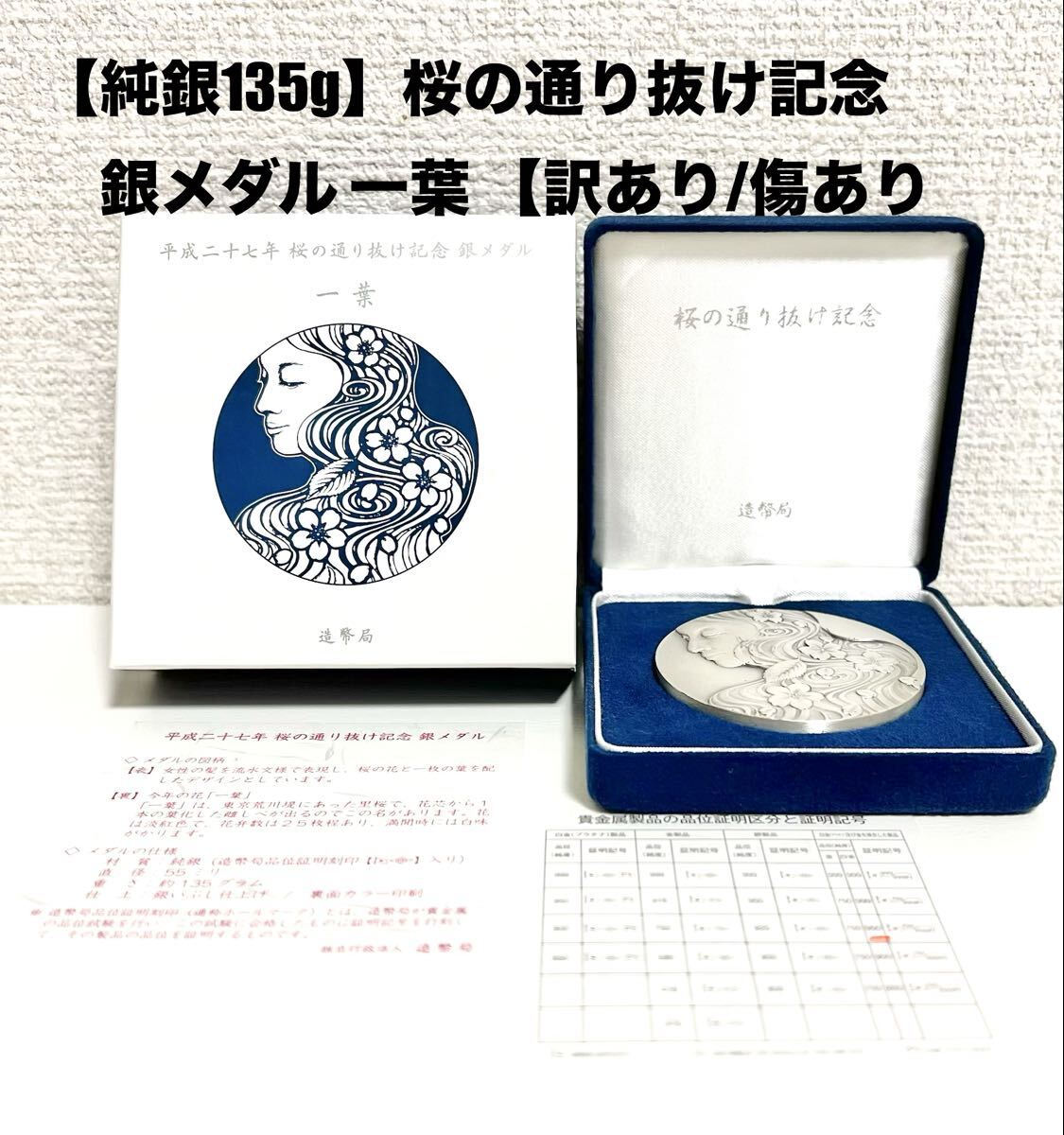 桜の通り抜け記念銀メダルの値段と価格推移は?|3件の売買データから 桜の通り抜け記念銀メダルの値段と価格推移は?|3件の売買データから