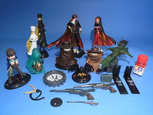 松本零士キャラのフィギュア 銀河鉄道999 ハーロック コミック アニメ 売買されたオークション情報 Yahooの商品情報をアーカイブ公開 オークファン Aucfan Com