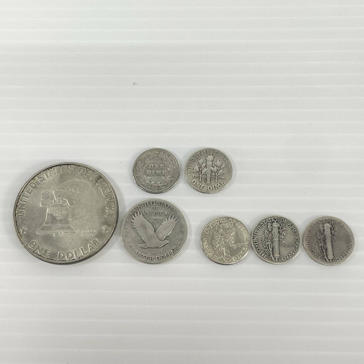 アイゼンハワー1ドル銀貨の値段と価格推移は？｜8件の売買データから