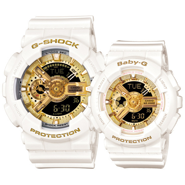 CASIO G-SHOCK Baby-G GBG-13SET-7AJR GA-110 BA110 白 ホワイト 