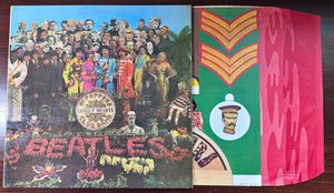 365位 UK BEATLES/SGT. PEPPER’S LONELY HEARTS CLUB BAND PCS 7027 インサート＋インナー サ