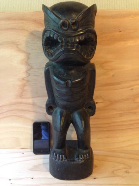 人気，SALE Big Tiki 50cm Hot Rod ロカビリー 50s ヴィンテージ Hawai(雑貨)｜売買されたオークション情報、yahooの商品情報をアーカイブ公開 - オークファン その他