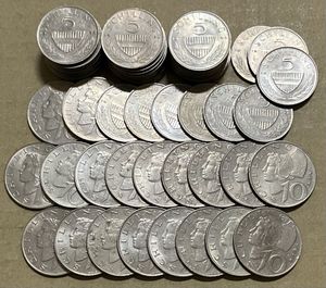オーストリア　10シリング　枚　硬貨　古銭　まとめ 10シリング オーストリアの値段と価格推移は？｜8件の売買データから10