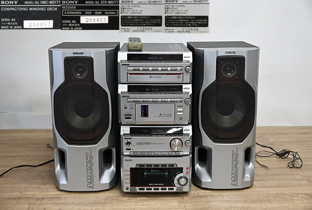 sony md 777の値段と価格推移は？｜11件の売買データからsony md 777の