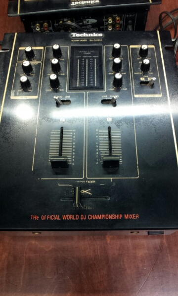 テクニクスTechnics Audio mixet sh dj1200ミキサー_1
