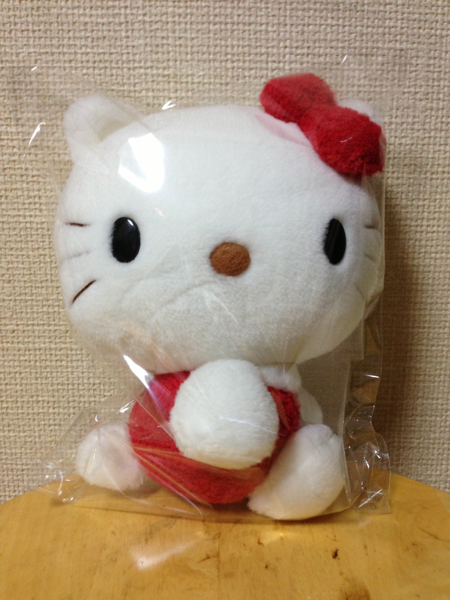 ハローキティ 復刻版 ぬいぐるみ 横向きキティ 昭和レトロ ハローキティ 売買されたオークション情報 Yahooの商品情報をアーカイブ公開 オークファン Aucfan Com