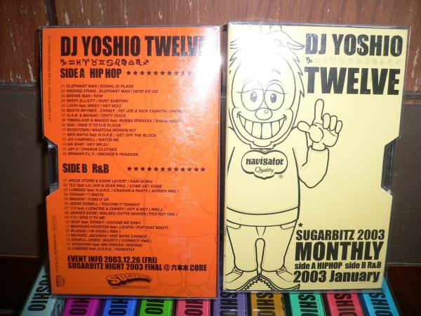 Y35 カセットテープ DJ YOSHIO 2003年 全12か月 12本 Yahoo