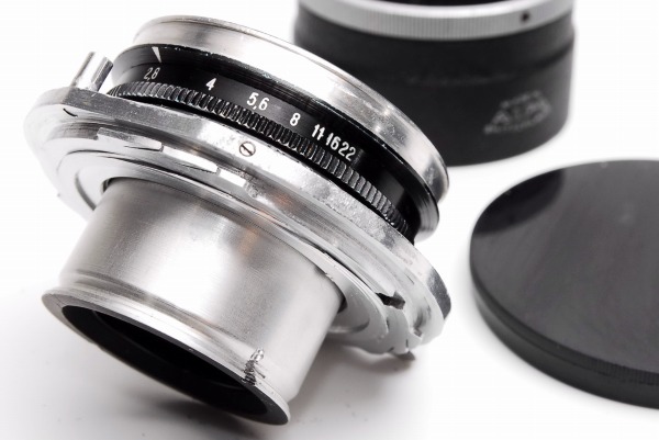 ALPA ALFINON 50mm F2.8 アルパ アルフィノン OLD DELFT フード(一眼