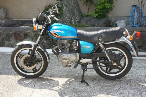 CB400T キック/セル1発始動 検索用：CBX400F CB250T バブ(251cc-400cc