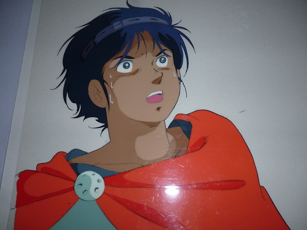 セル画「アリオン」　安彦良和　（機動戦士ガンダム）